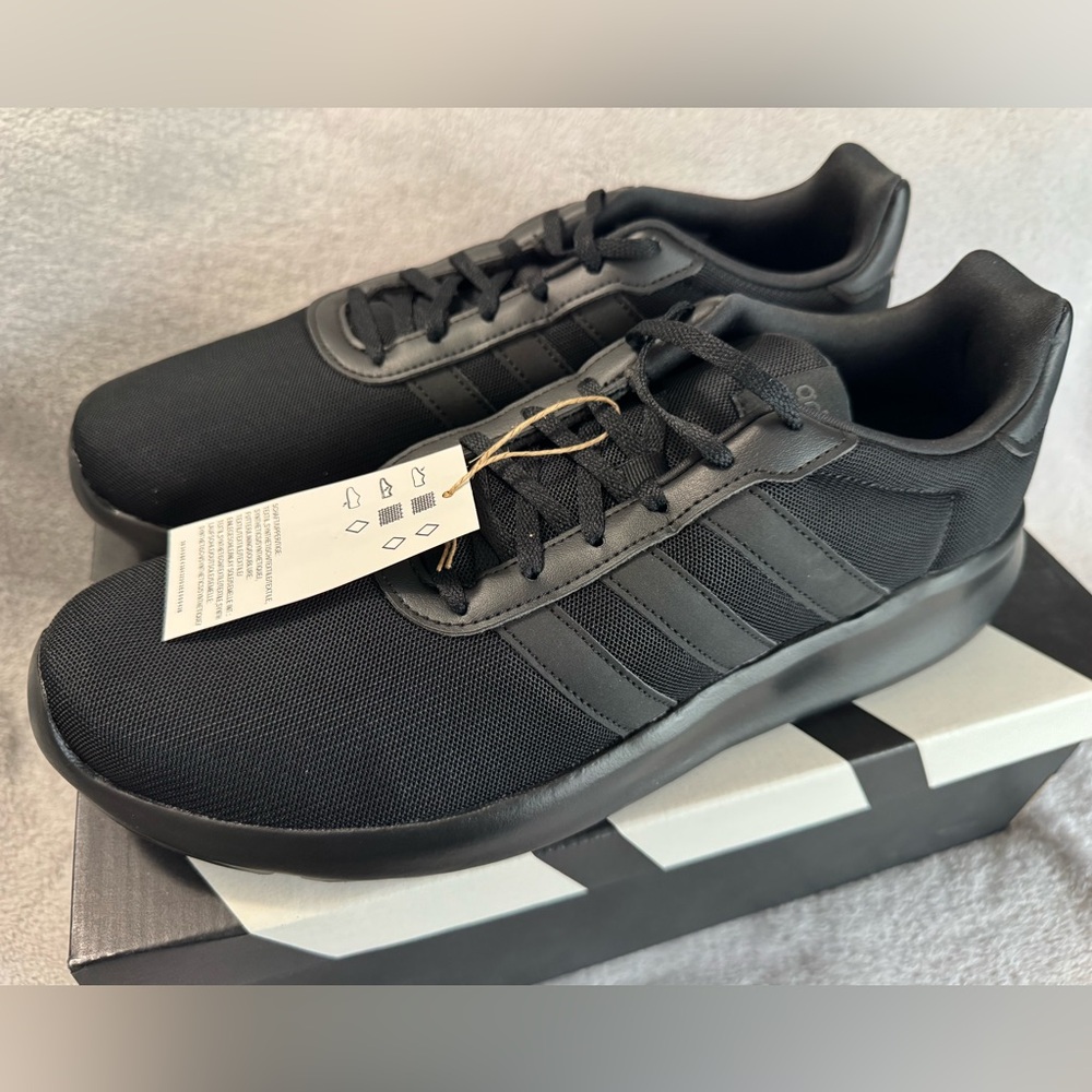Adidas Men’s Black Lite Racer 3.0 Size 11.5